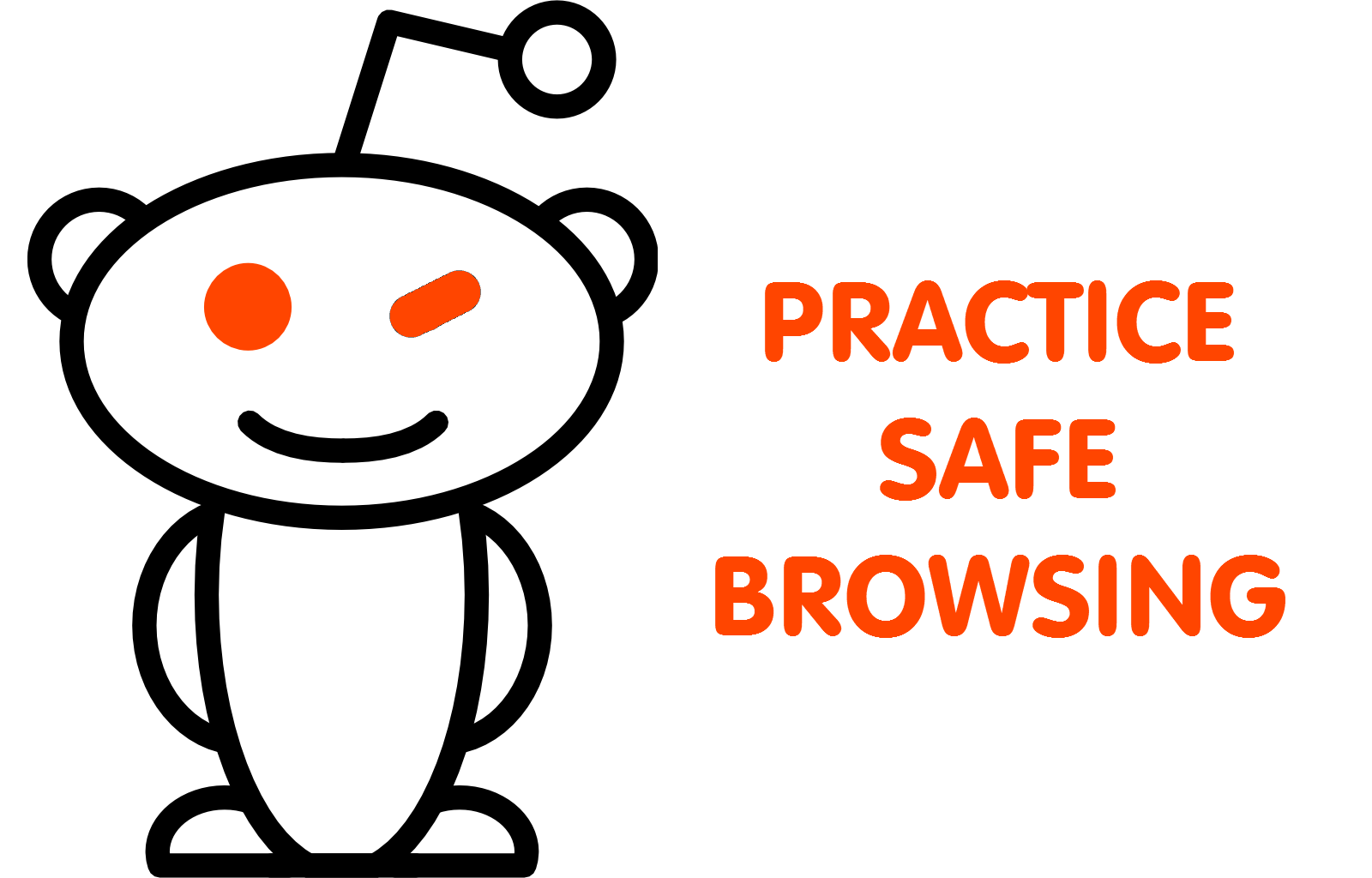 Practice-Safe-Browsing-Reddit-alien-winking-transparent-png