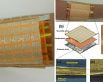 Artificial skin simultaneously measure temperature touch pressure proximity humidity novel