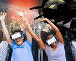 Riding roller coasters virtual reality coming six flags video