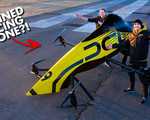 Aerobatic manned drone